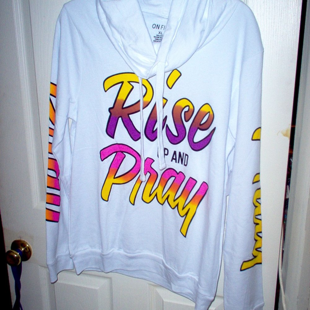 On Fire, Woman's  Scripture Shirt, Size XL